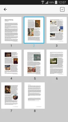 PDF Reader android App screenshot 10